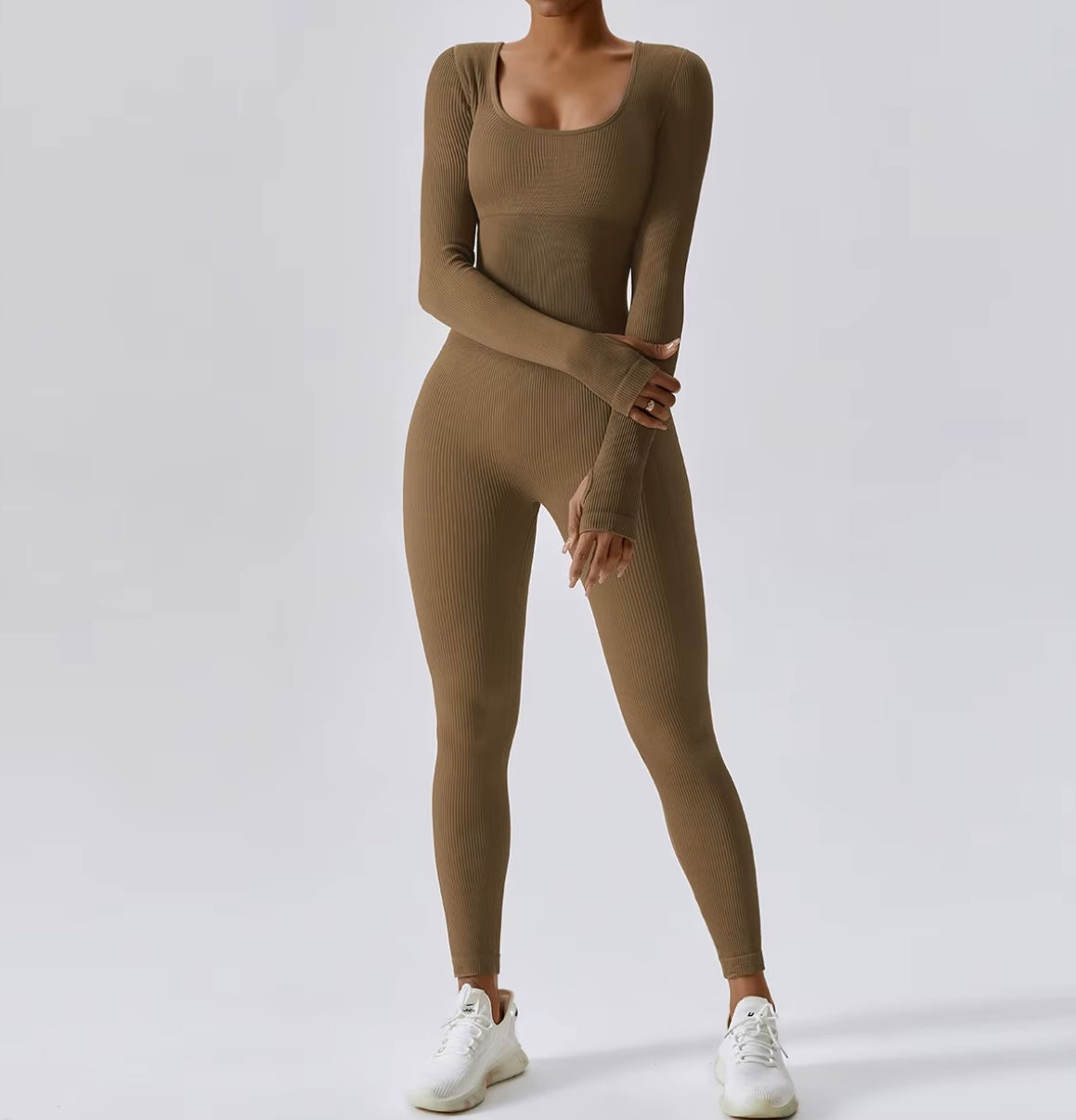 Combinaison Yoga Femme Sans Coutures - Bodysuit Sculptant