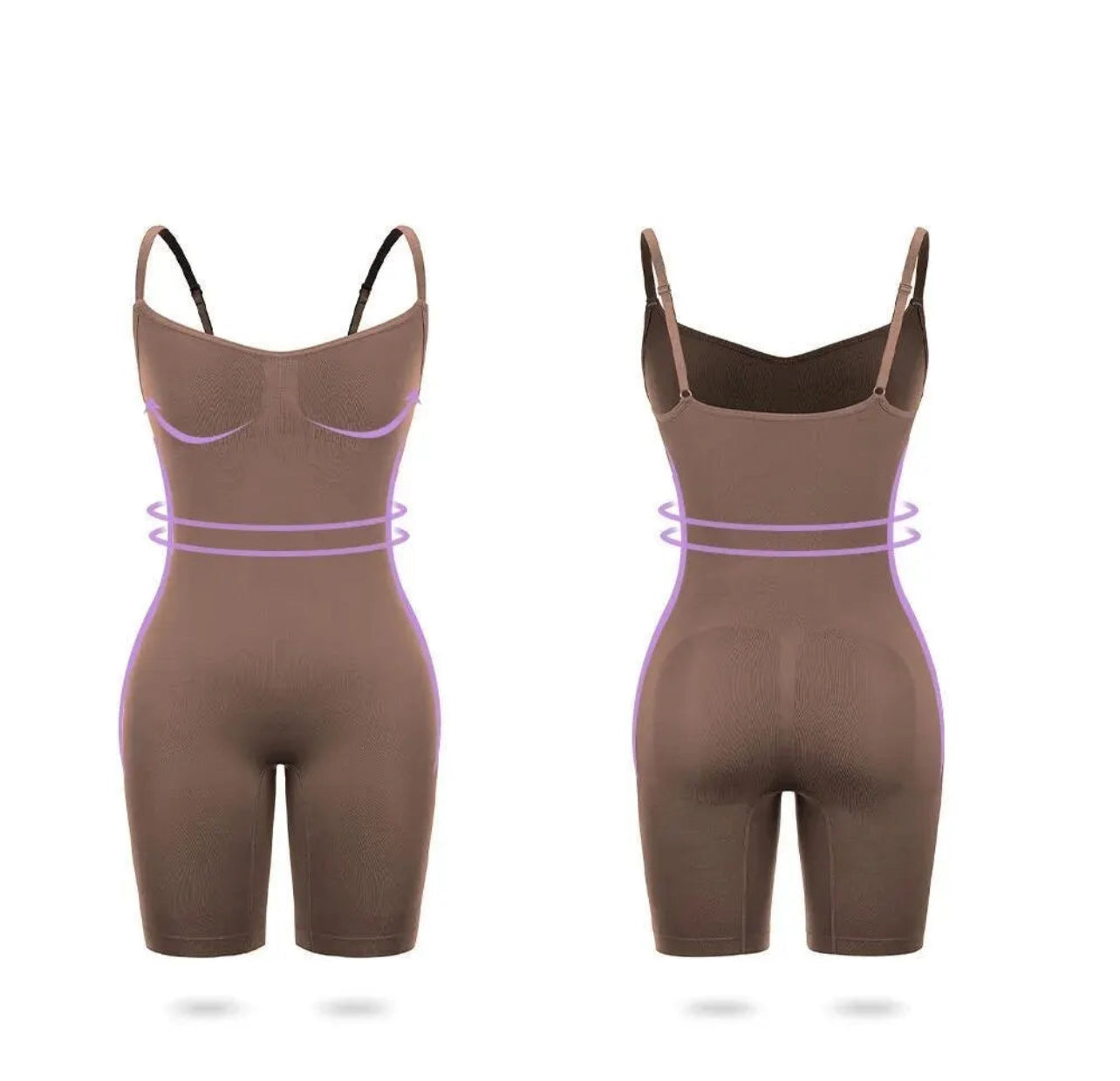 Bodysuit Sculptant Femme - Contrôle Ventral, Effet Galbant et Soutien Complet