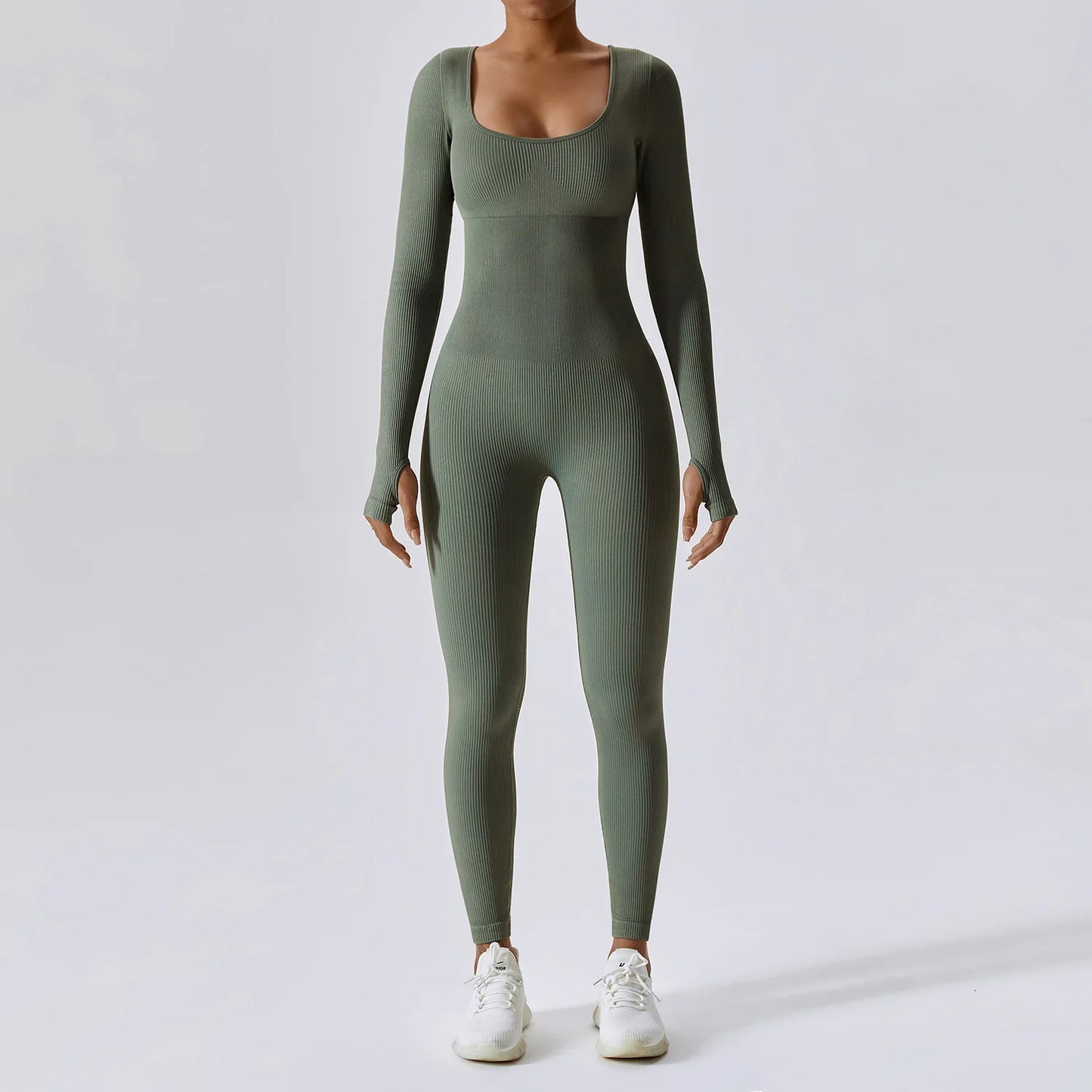 Combinaison Yoga Femme Sans Coutures - Bodysuit Sculptant