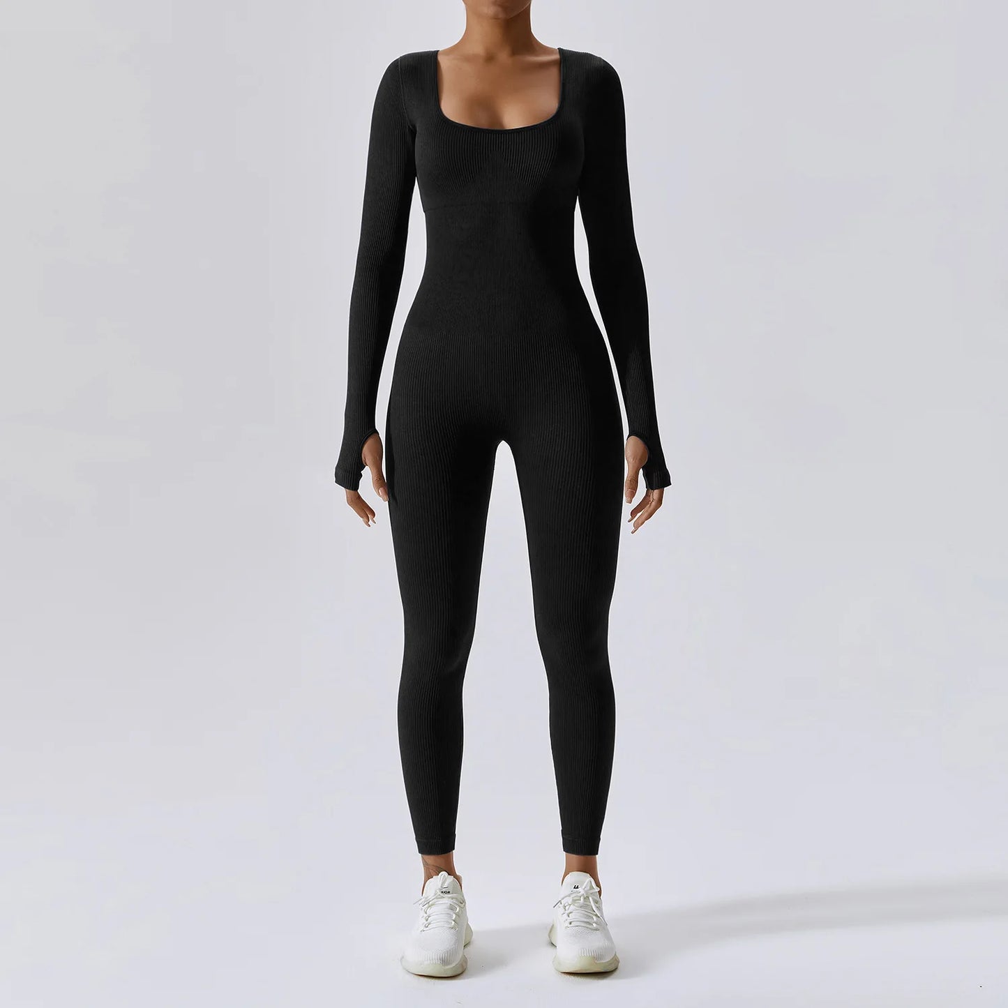 Combinaison Yoga Femme Sans Coutures - Bodysuit Sculptant