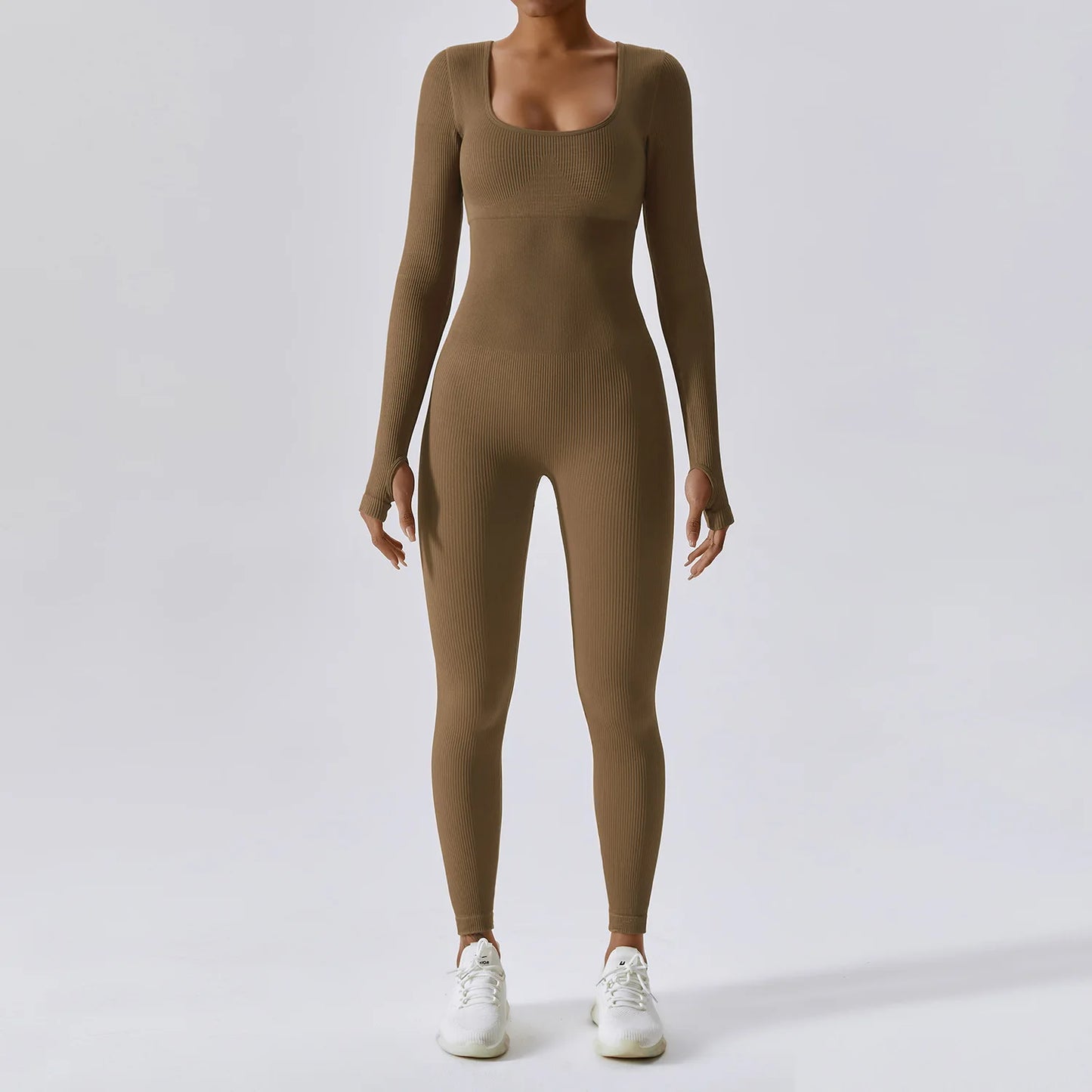 Combinaison Yoga Femme Sans Coutures - Bodysuit Sculptant